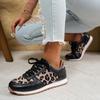 Fashion Autumn New Casual Sports Shoes Women's Fashion Round Head Splicing Front Lacing Soft Sole Non-slip Low Top Shoes