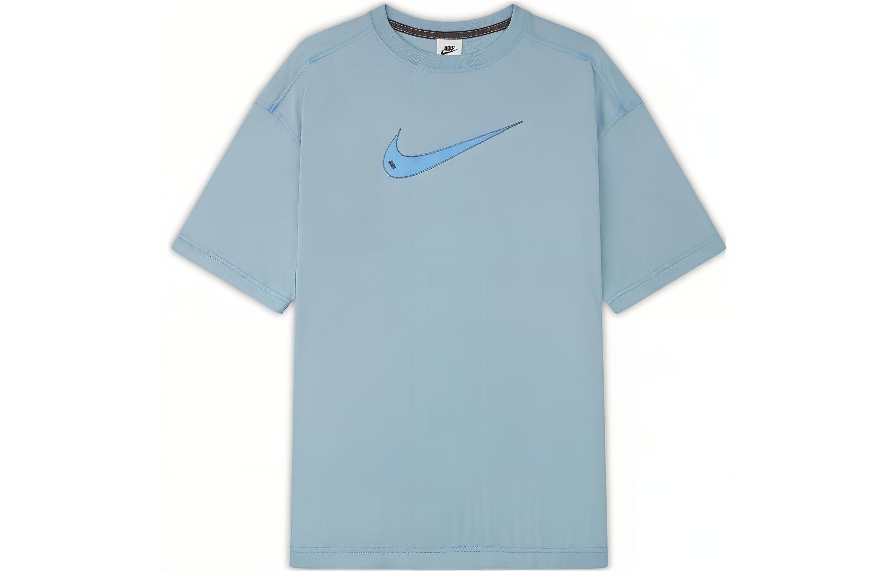 Nike Sportswear Swoosh Women s Short-Sleeve Top University Blue DM6212-494 S
