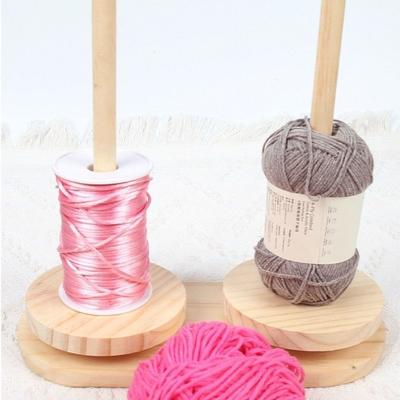 Wooden Wool Yarn Winding Axis Frame Detachable Yarn Holder Winding Machine  Knitting Crochet