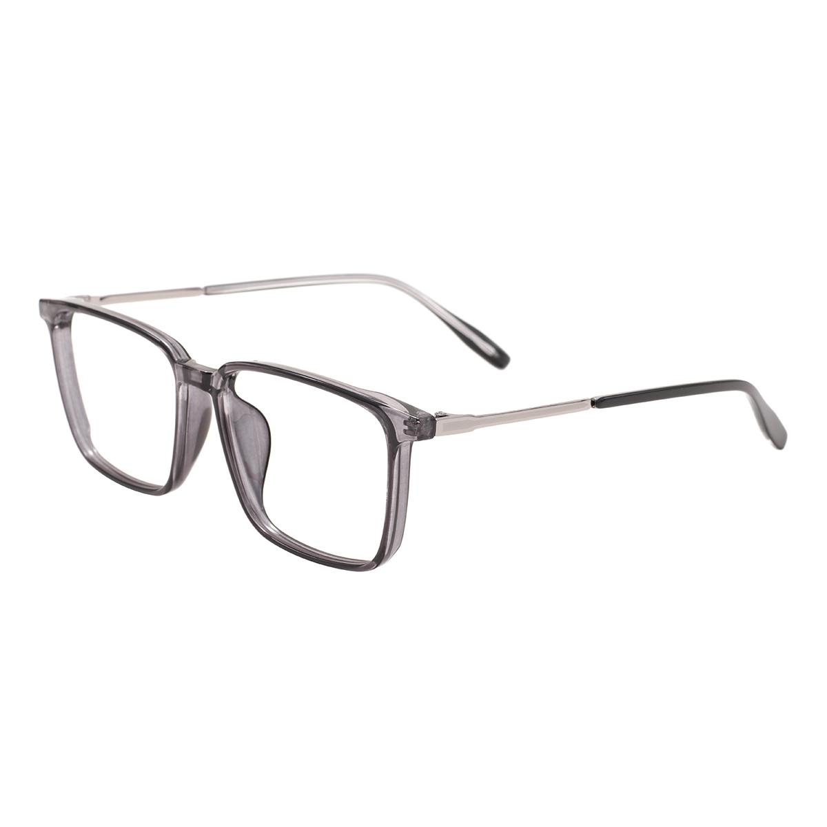 

New TR90 Ultralight Full Rim Square Eyeglass Frames Men Women Vintage Anti Blue Light Myopia Eyewear For Prescription Lenses серый