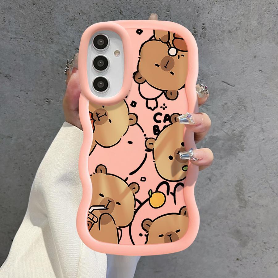 Cute Capybara Phone Case for Xiaomi Redmi 8 9C 9T 10C 10A 12C 4G 13C A1 A2 Plus Poco X3 NFC Pro X5Pro TPU case