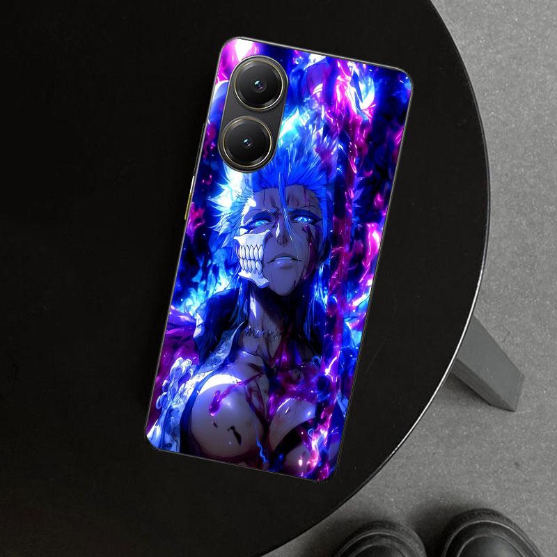 Grimmjow 6 Bleach Phone Case Cover for Xiaomi Poco X6 X5 X7 Pro F7 Ultra Redmi 15C 15 13C 13 12C 12 10C 10 10A 9C 9A 9T 9 Coque