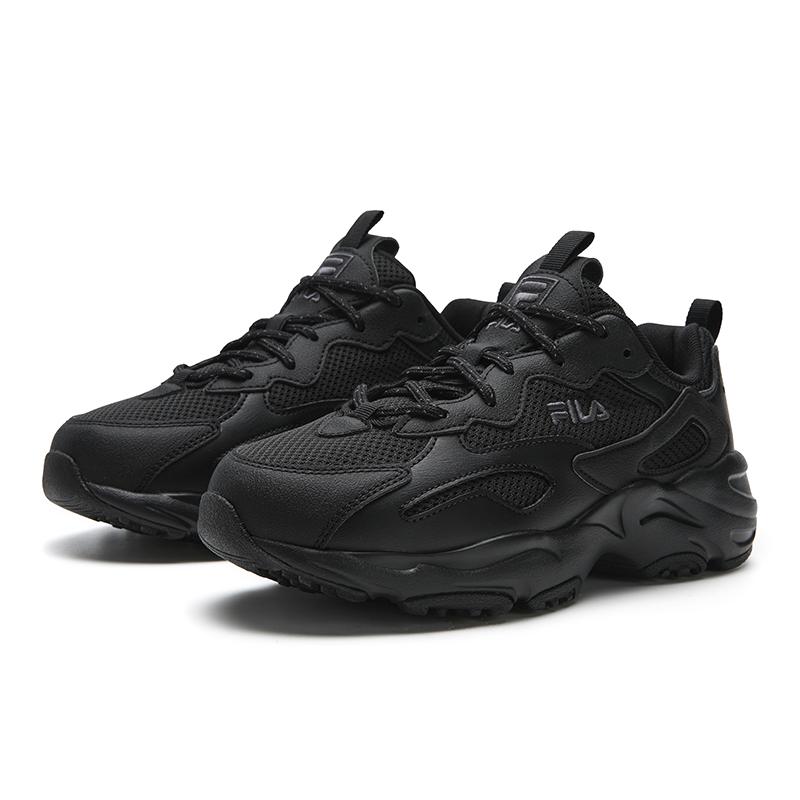 FILA Tracer Fashionable Classic Retro Comfortable Breathable Non-Slip Running Shoes Women sneaker Black F12W542155FBK