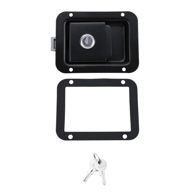 Upgrades Door Lock Trailer  Entry Handle Latches Door Lock Replacement Simple Installs for Travel Trailer & Toolbox Security