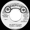 7-Zoll-Schallplatte CORNELL CAMPBELL DILLINGER My Heart Is Clean Gate-Nummer KEINE Beobachter 2005 Jamaika Reggae Ska Dub Gebraucht
