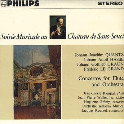 LP Record ORCHESTRE ANTIQUA MUSICA, JACQUES R - La Flute A Potsdam SFL7744 PHILIPS Japan Classical Used