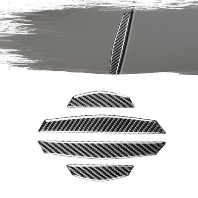 Carbon Fiber Car Universal Door Side Edge Guard Protection Trim Stickers For BMW