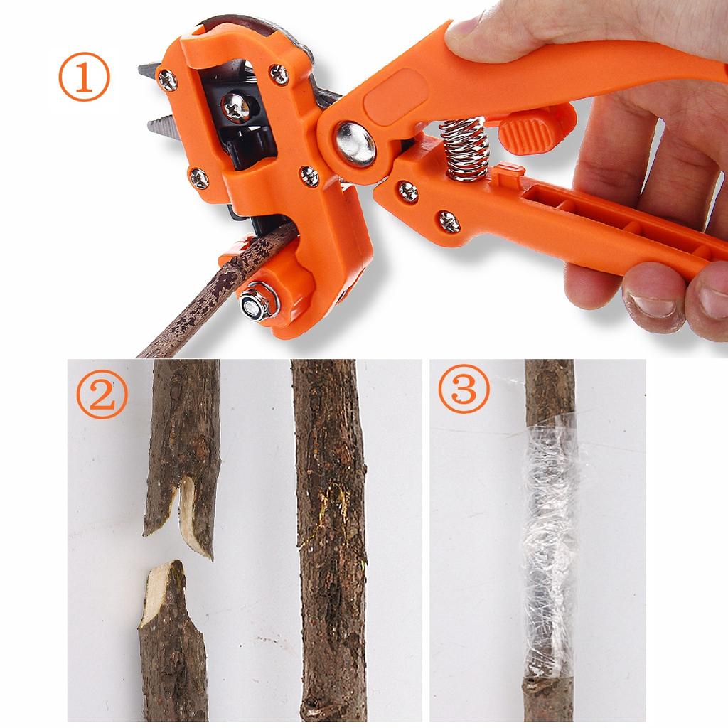 Garden Fruit Tree Pruning Shears Scissor Grafting Tool Plant Cutter Gardening Supplies with Blade