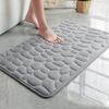 Badezimmermatte Bad Rutschfeste Teppiche Im Waschbecken Badewanne Seitenboden Teppich Duschraum Fußmatte Memory Foam 3D Pad