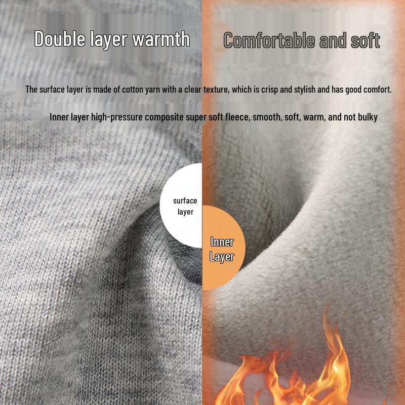 JEEP SPIRIT Men's Loose Fit Drawstring Cuffed Sweatpants