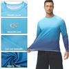 Rashguard for Long Cool to the UV Quick Sunburn Prevention [Hyzhwl] Men, Sleeve, Swimwear, T-Shirt, UPF50+, Touch, Protection, Amphibious, Drying,