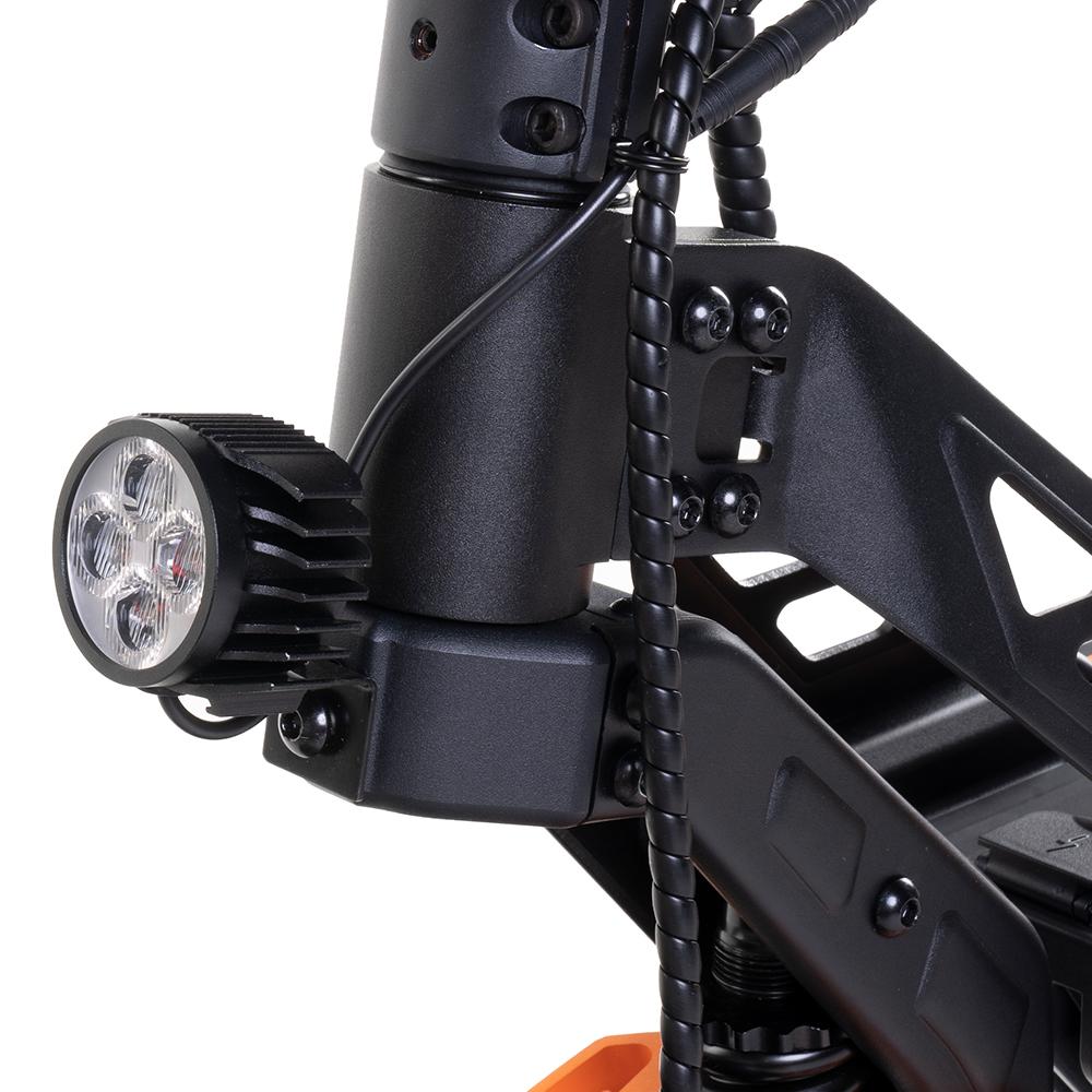 Electric Scooter Kukirin 10" 1000W Motor 48V 20.8AH Max Range 70Km Load 120Kg Black G2 Max