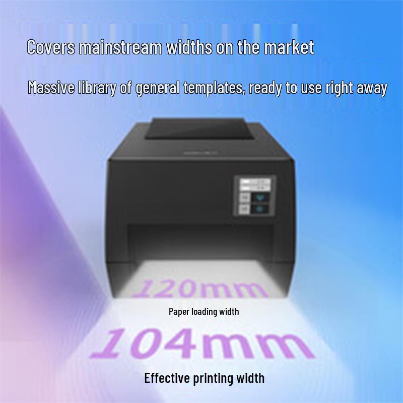 Deli GE520T Thermal Transfer Label Printer CN Plug (adapter Included)