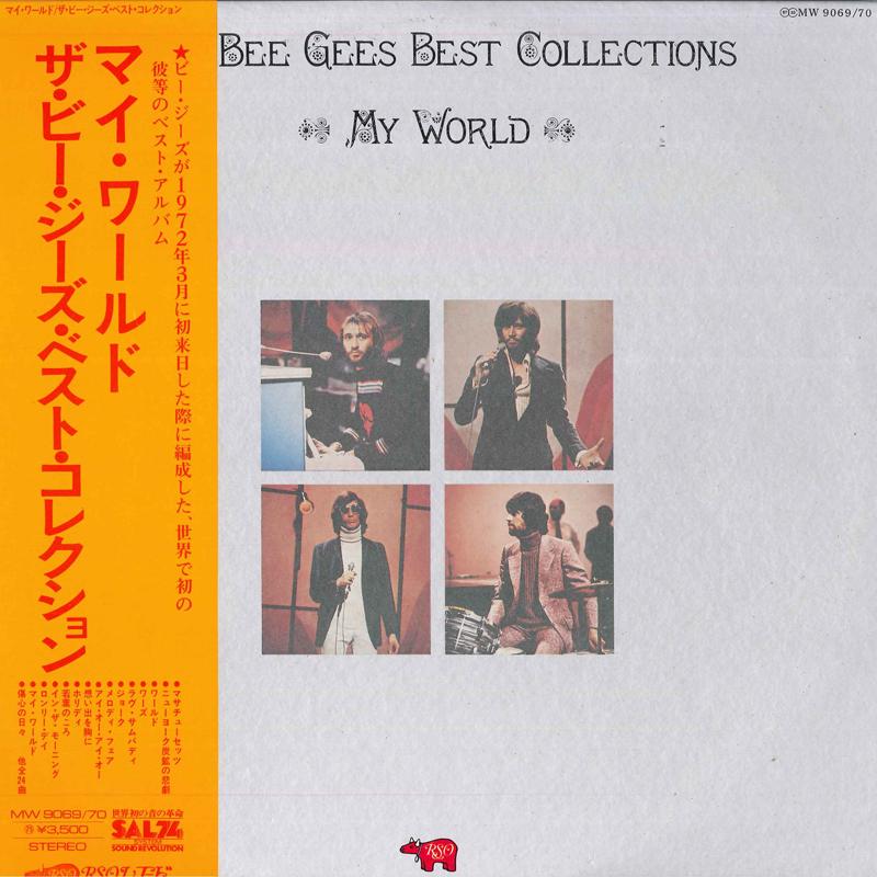 

LP Record BEE GEES - Best Collection My World MW906970 RSO 1972 Japan Obi Pop Used