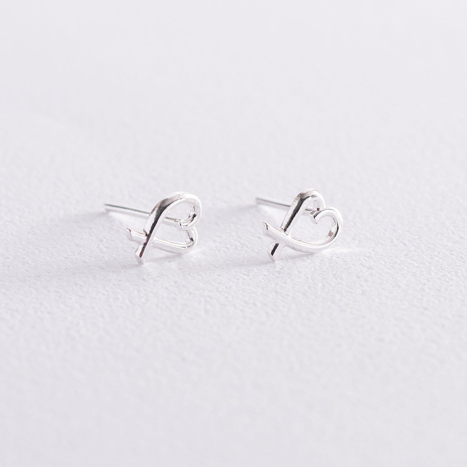 

Сережки - пусети Сережки у сріблі Oniks срібний