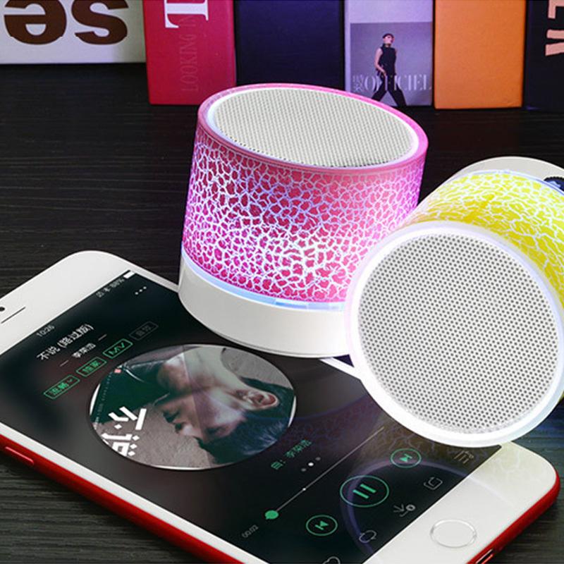 Portable Wireless Mini Bluetooth Speaker Colorful Lights Music Sound Box Bluetooth For Subwoofer Bocina System Mp3 Player Handsfree