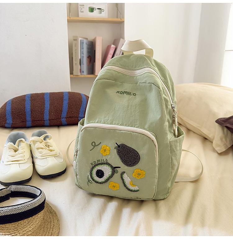 Ins High-Value Japanese Backpack for Girls: Large Capacity, Lightweight, Versatile Travel & School Bag