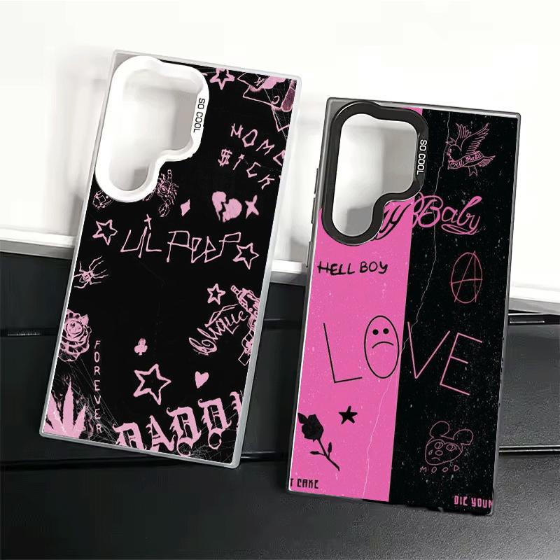 Lil Peep Hellboy Liebe Weiche Handyhülle für Samsung Galaxy S24 S25 FE S26 Edge S23 Ultra S22 Plus S21 + Stoßfeste Hülle Rückseite