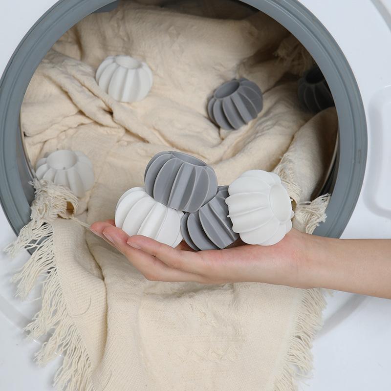 Silicone Anti-entanglement Laundry Ball Reusable Washing Machine Cleaning Filter Magic Decontamination Cleaning Ball