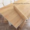 Waterproof Wood Grain Self-Adhesive Desktop Wallpaper for Furniture Refurbishment