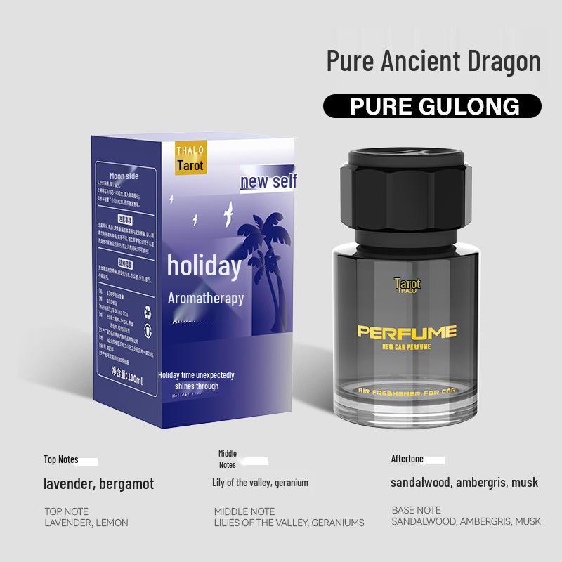 2024 Luxury Car Perfume & Indoor Fragrance Glass Ornament - Odor Eliminator & Aromatherapy