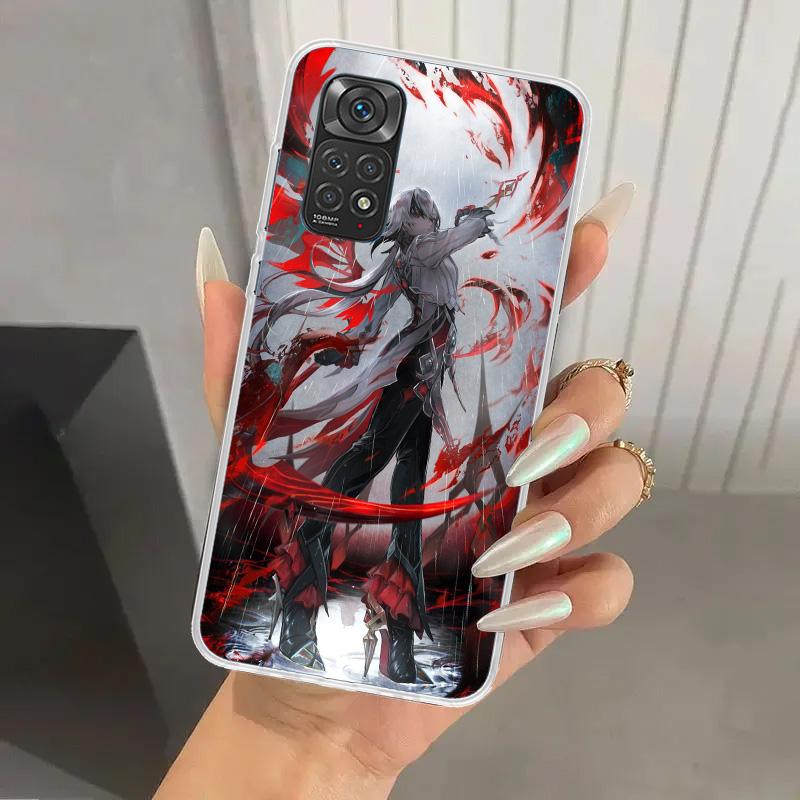 Arlecchino Genshin Impact Phone Case for Xiaomi Redmi Note 15 14 14S 13 12S 12 Pro 11S 11 Plus 11T 11E 10S Soft Funda Print Shel