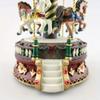 1PC 18-tone Sky City Rotating Music Box Carousel Christmas Gift Birthday Gift Creative Resin Crafts
