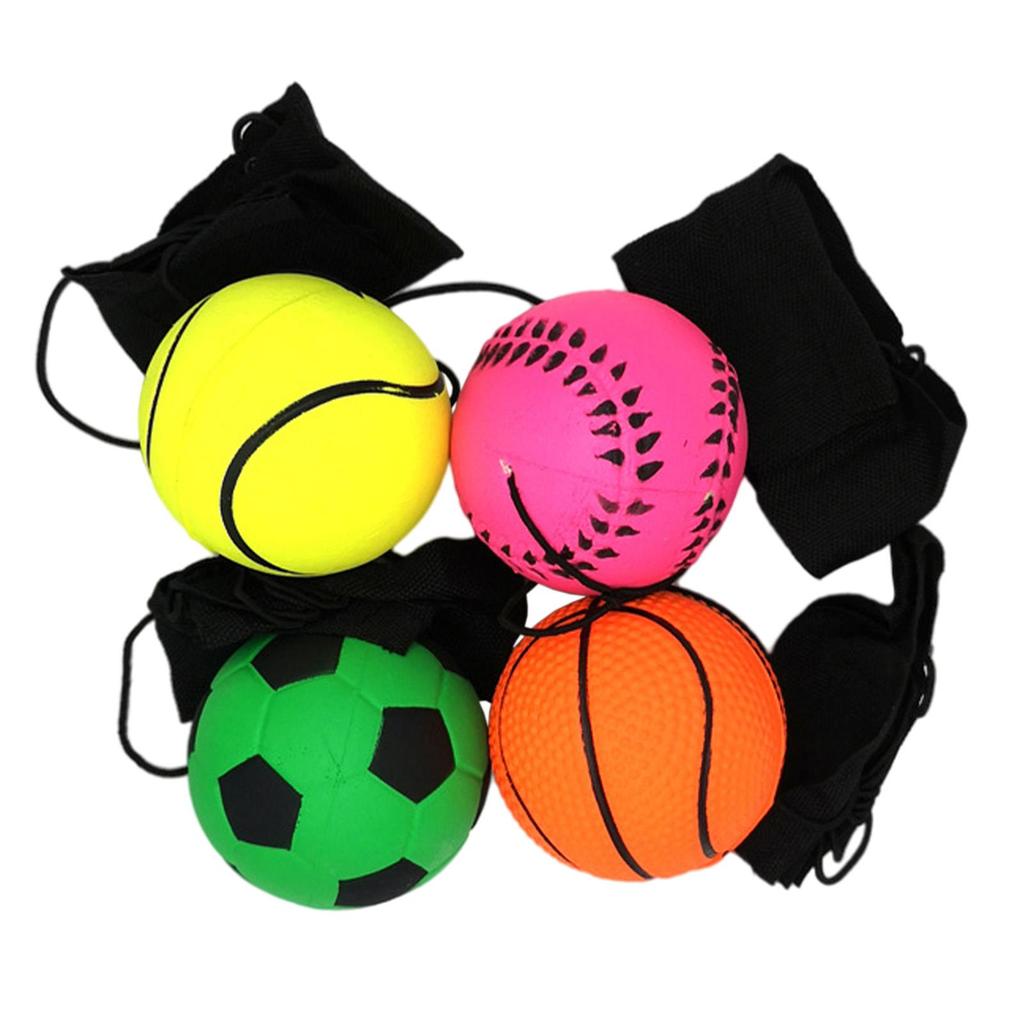 bouncy ball with elastic string