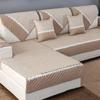 High Quality Sofa Cover Sofa Towel Cushion Solid Color Cotton Linen Fabric Couch Cover Four Seasons Available Sofa Towel