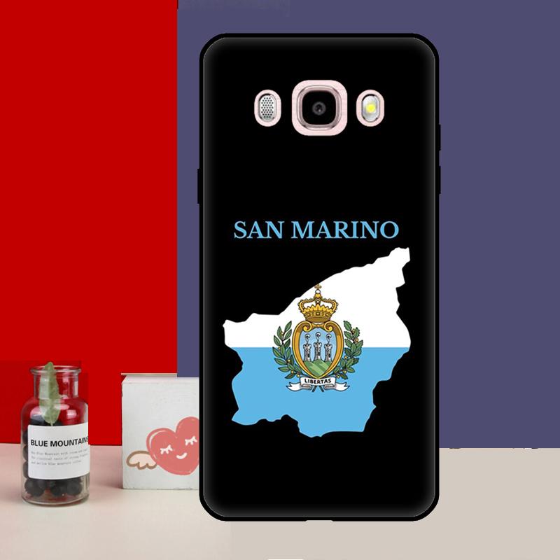 San Marino Flag Case For Samsung Galaxy J4 J6 Plus 2018 J8 A6 A7 A8 A9 J1 A3 A5 2016 J3 J5 J7 2017 Cover
