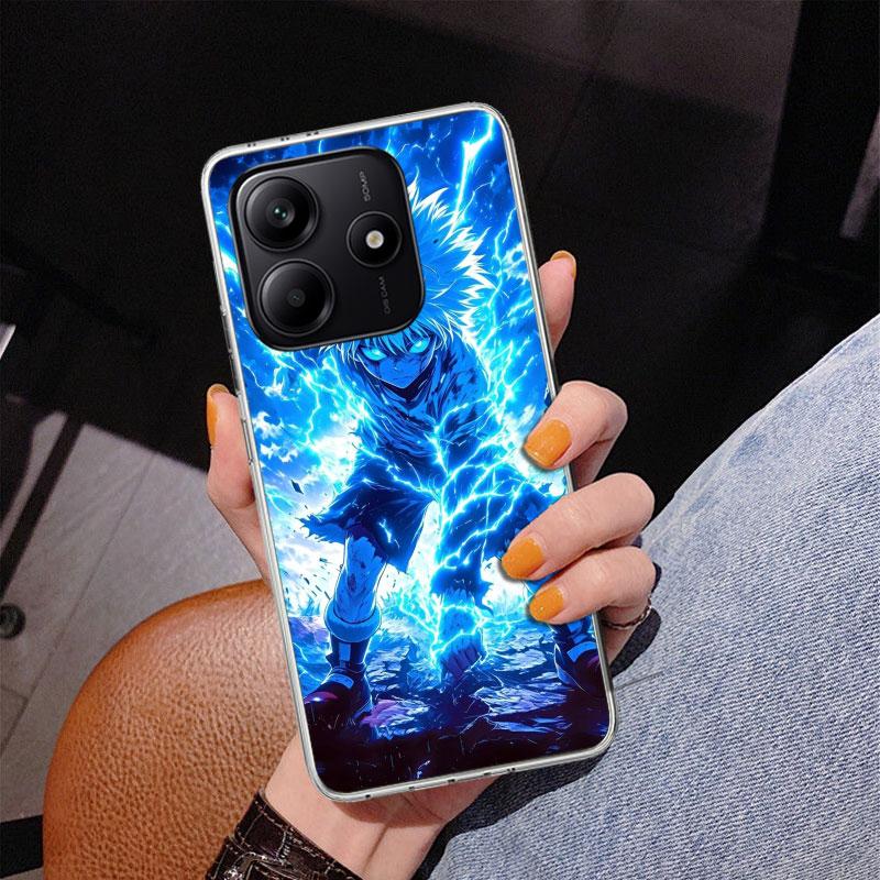 Huner X-Hunters Killua Phone Case For Xiaomi Redmi Note 15 14 13 12S 12 11 Pro Plus 14S 11S 11E 10 10S 11T 5G Personalized Cover