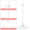 5Pcs Doll Holding Stands Transparent Supports Display Racks For 1/6 S Dolls Furniture Prop Up Mannequin Model Holder Set