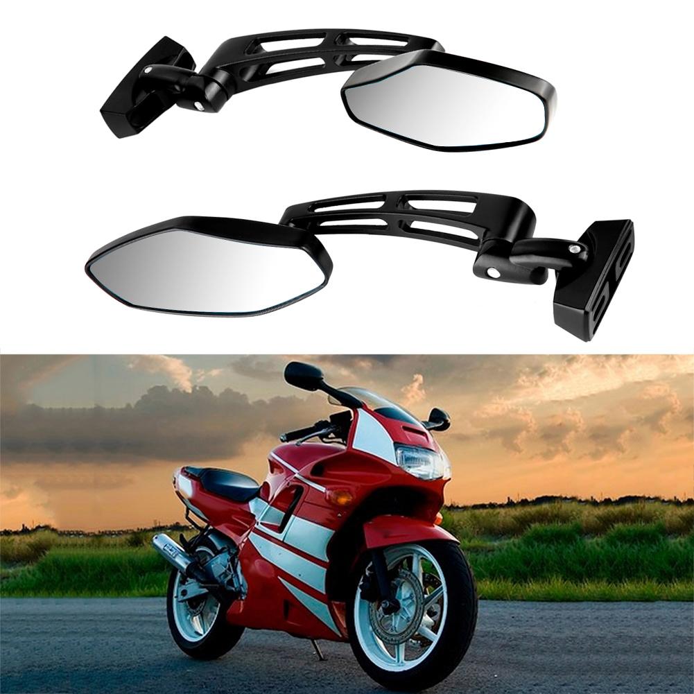 2Pcs Motorcycle Modified Racing Rearview Mirror Side Mirrors for Suzuki Kawasaki