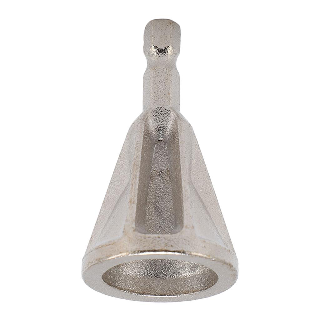 4 Stück Entgratbohrer 1/4 Zoll Sechskantschaft 3 Löcher Schnellarbeitsstahl Entgraten Außenanfasen