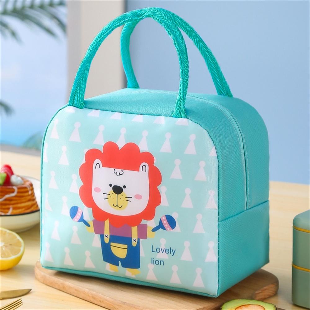 Cartoon Lunch Bags for Children Lunch Box Thermal Picnic Food Storage Container Bags for Children Packed Lunch Bento Box