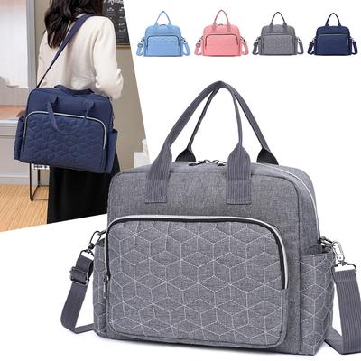 Borsa a mano da donna con scomparto separato per asciutto e bagnato, borsa a tracolla multifunzionale di grande capacità per viaggi
