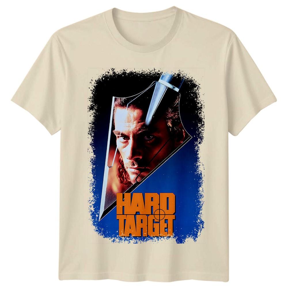 Hard Target 1993 Movie Poster Inspired Tshirt Retro 90s Tee Unisex