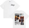 Rapper Gera Mx Album Tour 2025 Graphic T-shirts Men Women Clothing Harajuku Style Vintage T Shirt Casual Loose Oversized T-shirt