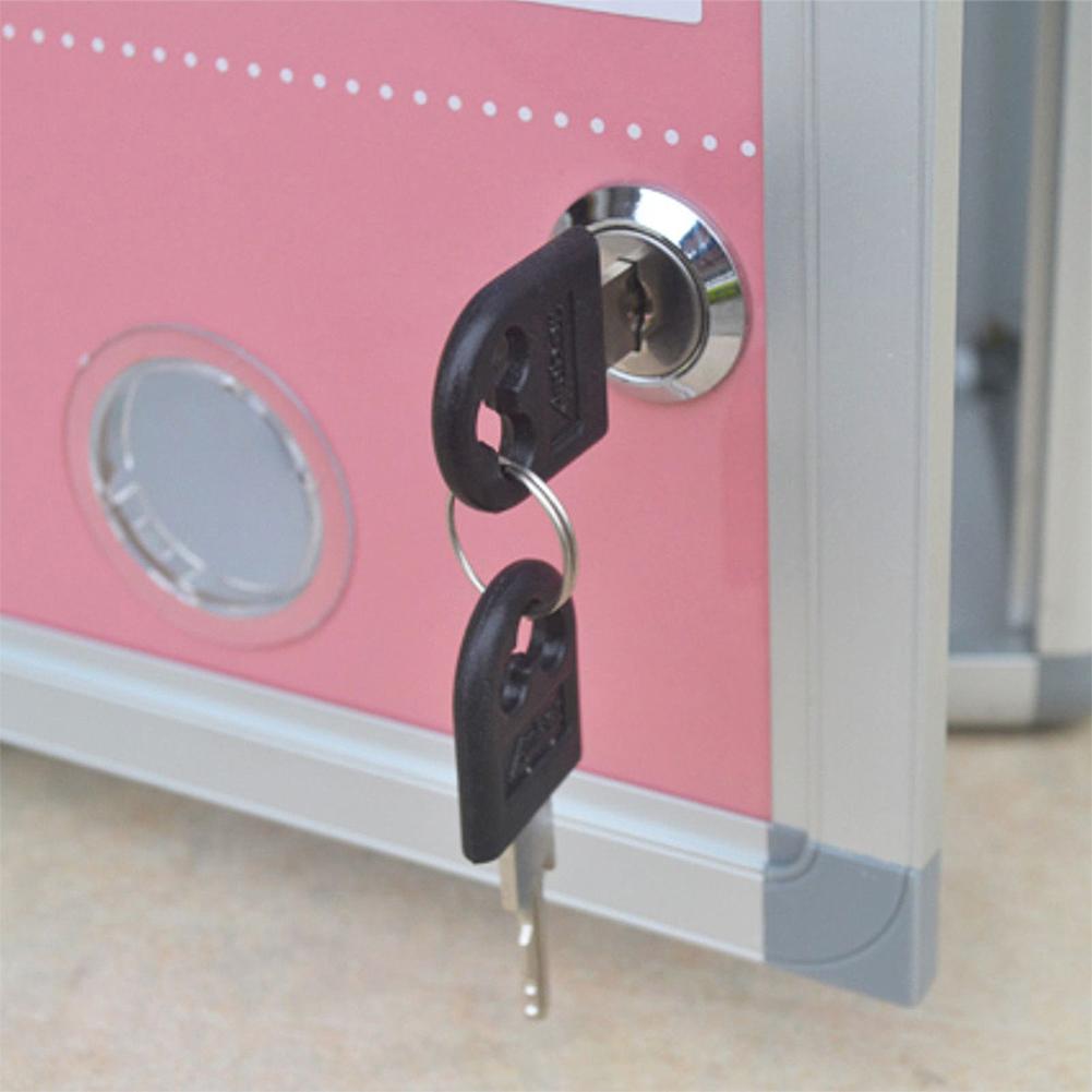 Universal Cam Lock with Keys for Mailbox File Cabinet Drawer Toolbox Lock Cylinder Furniture Privacy Lock