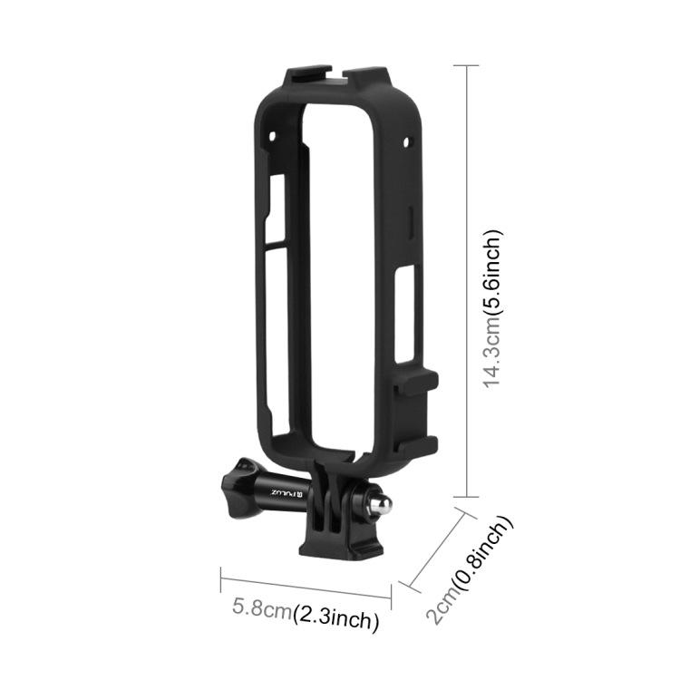 PULUZ Cold Shoe Protective Frame for Insta360 X3 Panoramic Camera