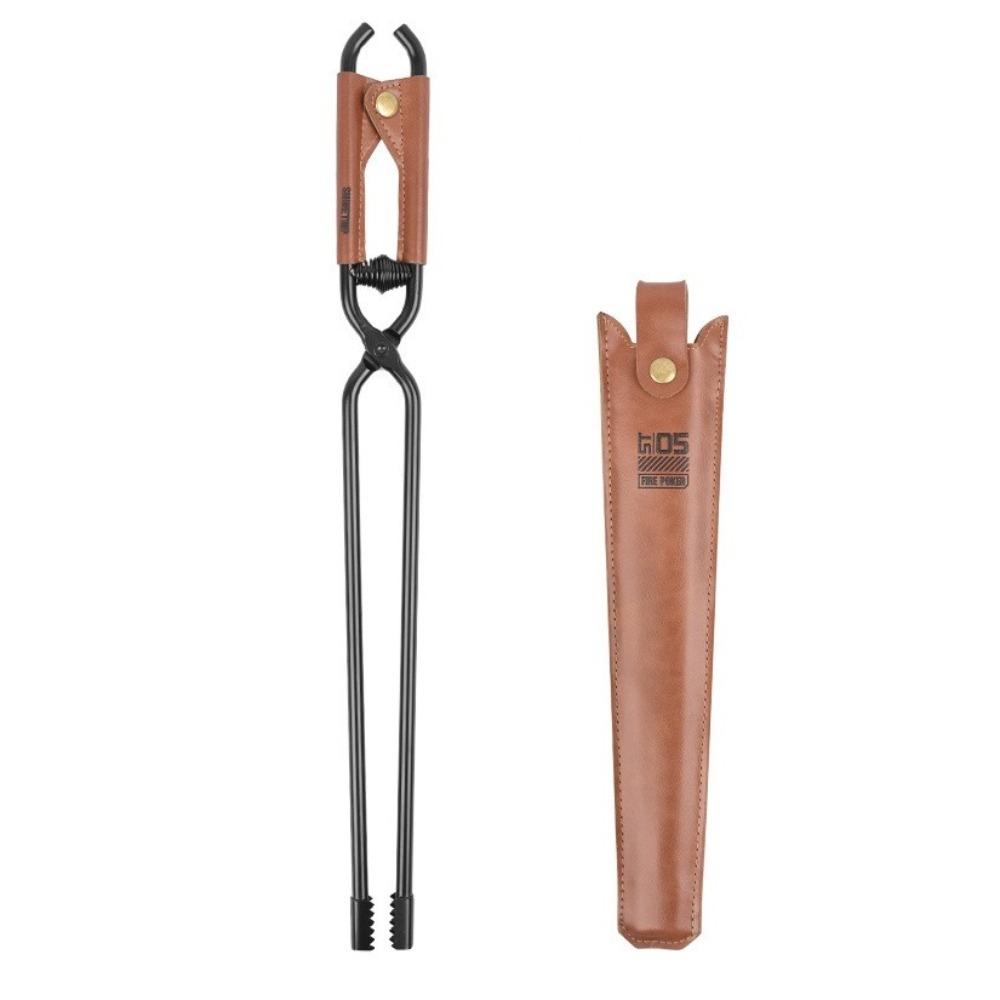 Anti-scald Fire Clip ShineTrip BBQ Fire Tool Portable Outdoor Tools  for Picnic BBQ