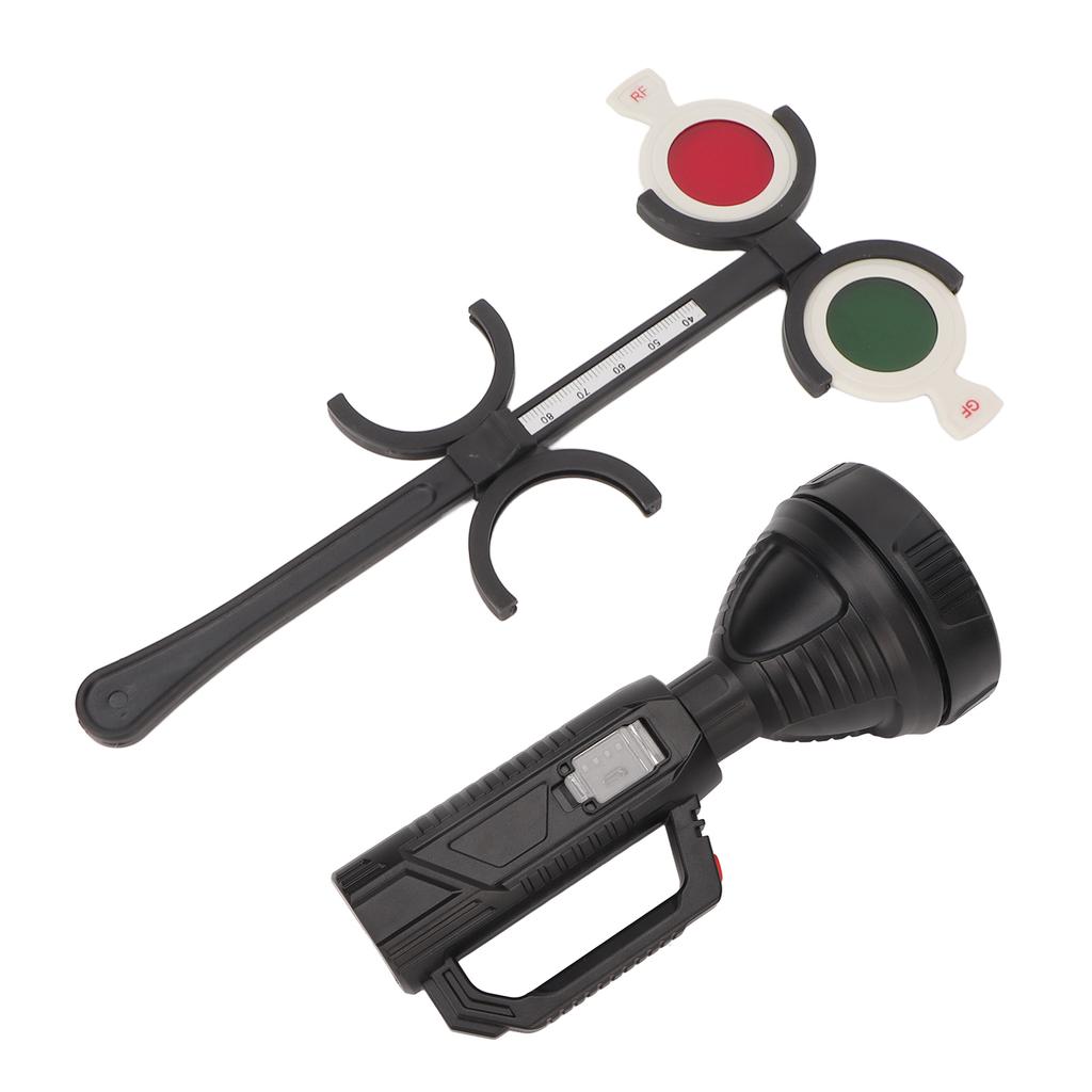 Ophthalmologische Test-Taschenlampe 4 Punkte Genau Reduziert Verzerrung Rot Grün Linsen Farbenblindheitstest