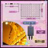 Net Christmas Illumination 8 Lighting Memory 2m x 360 5 Outlet Interior New New Festival Light, Light, LED, Patterns, Memory, 3m, Bulbs, Controller,