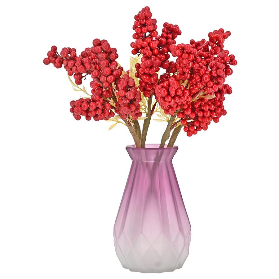 Red Berry Small Olive Branch Simulation Flower Arrangement Home Christmas Interior Decoration Flowers