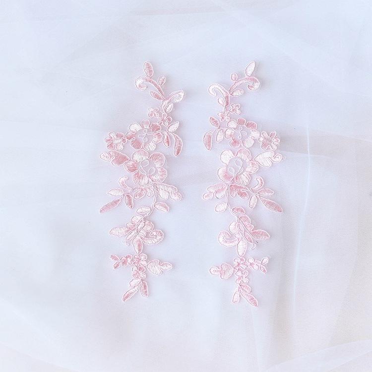 Wedding Dress With Flowers, White Car Bone Lace Flower Lace Accessories, Handmade Diy Jewelry Headgear Flower Patch