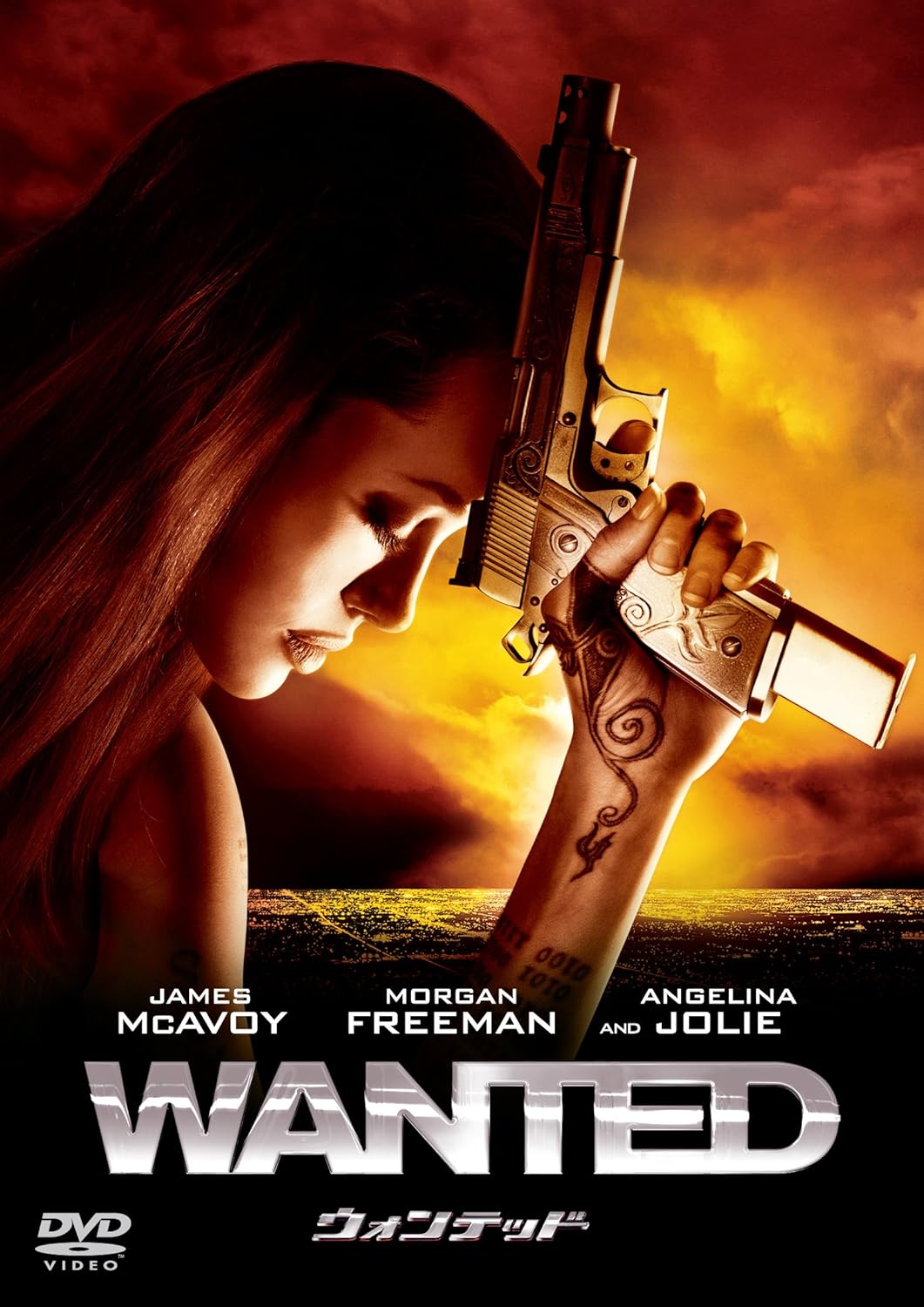 

DVD TIMUR BEKMAMBETOV ANGELINA JOLIE Wanted GNBF1956 2008 Japan Movies DVD Used