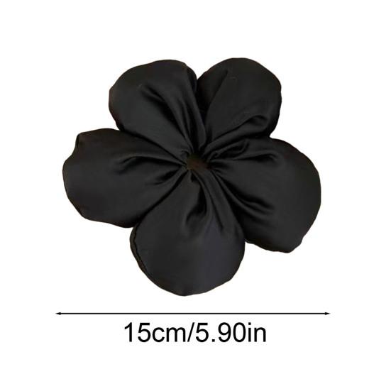 Haarseil für Frauen, großer Schwamm, Blumenform, übergroßes Haarband, leicht, tragbar, Haar-Accessoires