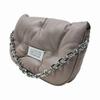 Maison Margiela Chain Strap Logo Patch Leather Shoulder Crossbody Bag Women Bags Gray S56WG0181P4300T4315