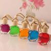 Car Hanging Glass Bottle Air Freshener Empty Bottle Aromatherapy Pendant Diffuser Auto Rearview Mirror Car Air Freshener
