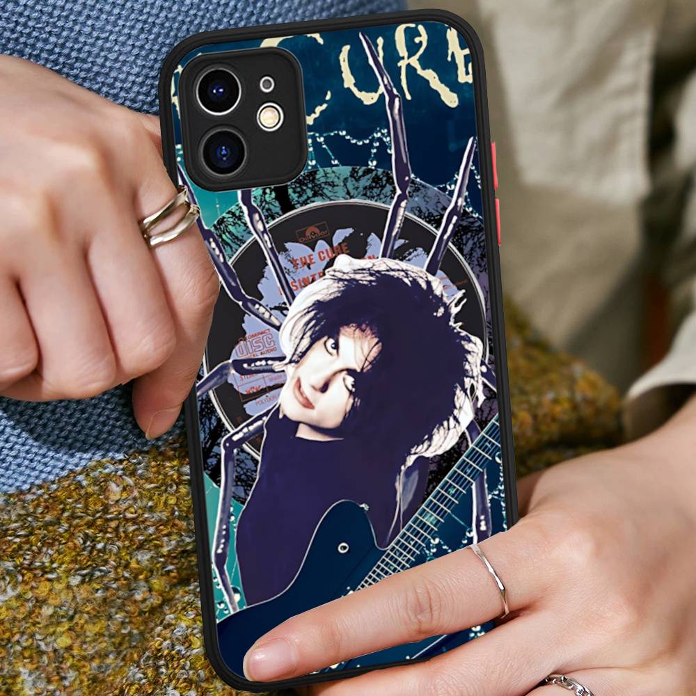 

Hot Classic Rock The C-CureS Band For Silicone Matte Phone Case For IPhone 16 Pro Max 15 14 13 12 11 X XS MAX iphone 11pro max